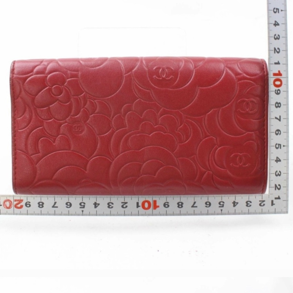 Authentic Chanel Camellia Long Wallet - Picture 4 of 12